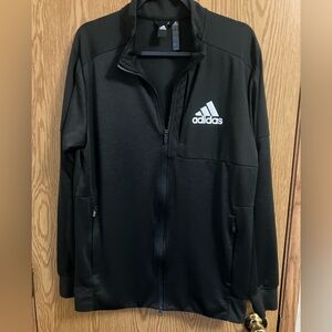 Adidas‎ Men's Black Size Medium Zip Up Performance Jacket